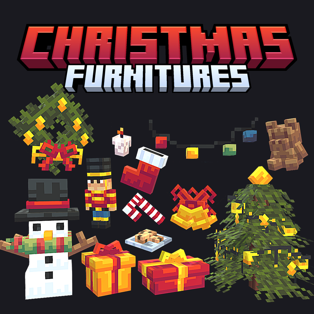 Christmas furniture pack