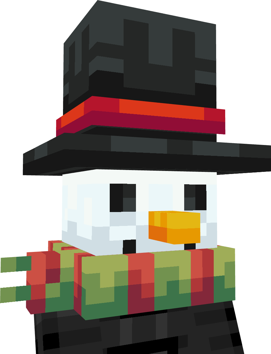 Snowman hat